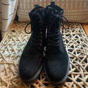 Lucky brand combat boots!